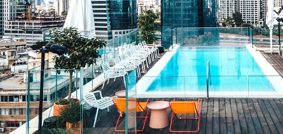  The Hotel’s Rooftop Pool