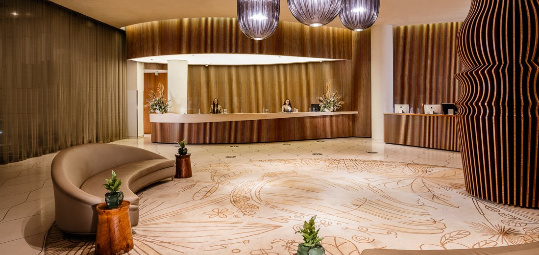 VERT Lagoon Netanya Reception Lobby